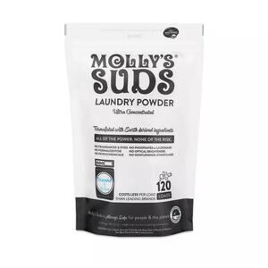 Molly's Suds Unscented Laundry Detergent Powder (120 Loads) 1 Pack
